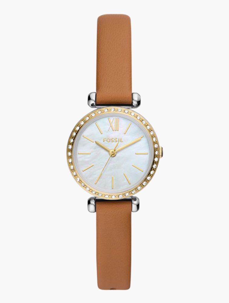 Fossil sales tan watch